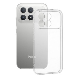 Techsuit Clear Silicone Xiaomi Poco F8 Pro Transparent