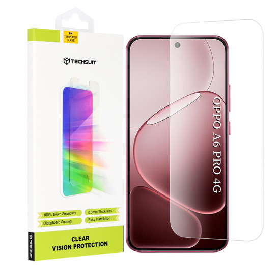 Techsuit Clear Vision Glass Oppo A6 Pro 4G / A6 Pro 5G Transparent