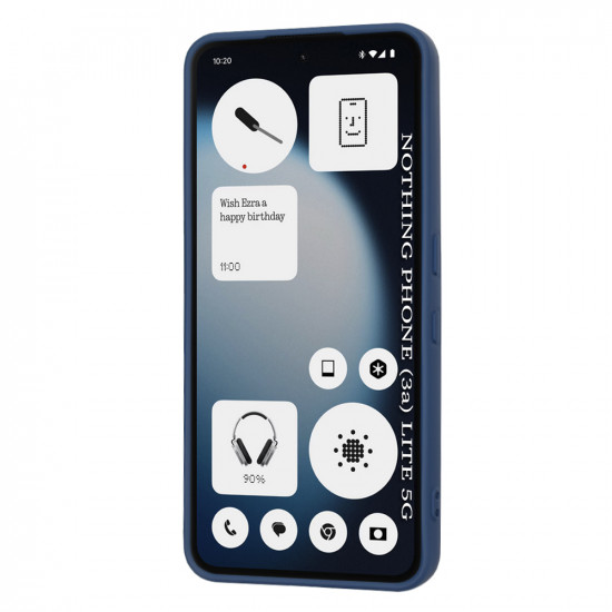 Techsuit SoftFlex Nothing Phone (3a) Lite Navy Blue Techsuit SoftFlex Nothing Phone (3a) Lite Navy Blue