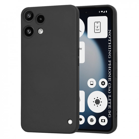 Techsuit SoftFlex Nothing Phone (3a) Lite Black