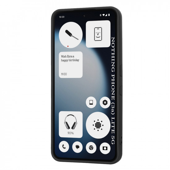 Techsuit SoftFlex Nothing Phone (3a) Lite Black