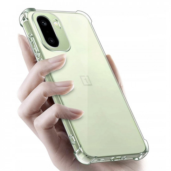 Techsuit Shockproof Clear Silicone OnePlus 15R Clear Techsuit Shockproof Clear Silicone OnePlus 15R Clear