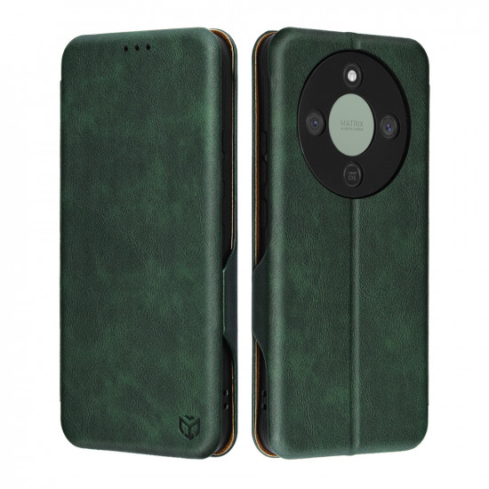 Techsuit Safe Wallet Plus Honor Magic8 Lite Green Techsuit Safe Wallet Plus Honor Magic8 Lite Green