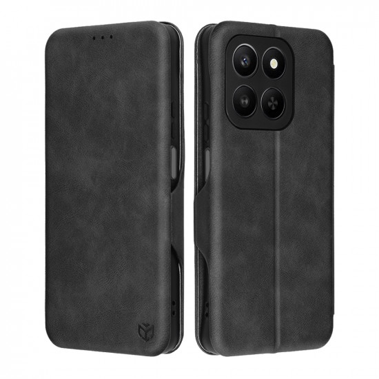 Techsuit Safe Wallet Plus Honor 400 Smart 5G / 400 Smart 4G / X7d 4G Black