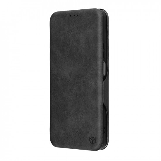Techsuit Safe Wallet Plus Honor 400 Smart 5G / 400 Smart 4G / X7d 4G Black