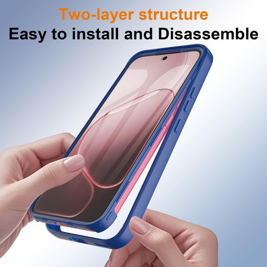 Techsuit ColorVerse 360 Series + Screen Protector Oppo A6 Pro 4G / A6 Pro 5G Blue Techsuit ColorVerse 360 Series + Screen Protector Oppo A6 Pro 4G / A6 Pro 5G Blue