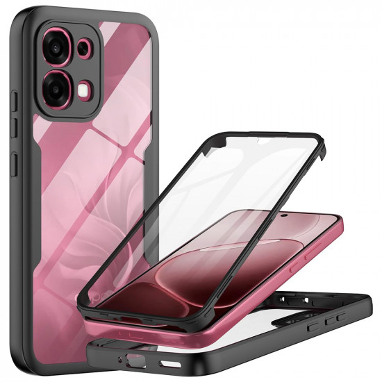 Techsuit ColorVerse 360 Series + Screen Protector Oppo A6 Pro 4G / A6 Pro 5G Black Techsuit ColorVerse 360 Series + Screen Protector Oppo A6 Pro 4G / A6 Pro 5G Black