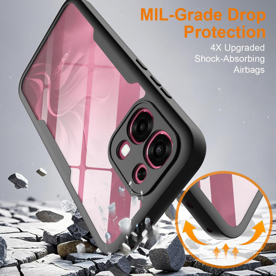 Techsuit ColorVerse 360 Series + Screen Protector Oppo A6 Pro 4G / A6 Pro 5G Black Techsuit ColorVerse 360 Series + Screen Protector Oppo A6 Pro 4G / A6 Pro 5G Black