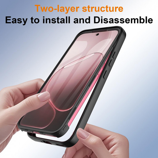 Techsuit ColorVerse 360 Series + Screen Protector Oppo A6 Pro 4G / A6 Pro 5G Black Techsuit ColorVerse 360 Series + Screen Protector Oppo A6 Pro 4G / A6 Pro 5G Black