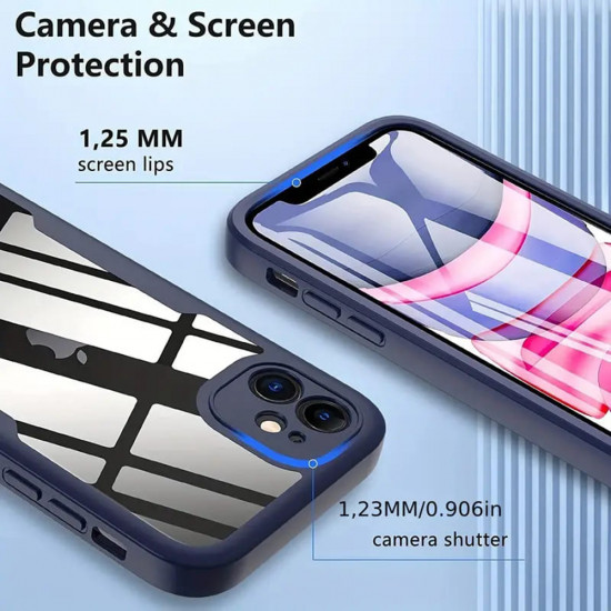 Techsuit ColorVerse 360 Series + Screen Protector Honor Magic8 Lite Blue Techsuit ColorVerse 360 Series + Screen Protector Honor Magic8 Lite Blue