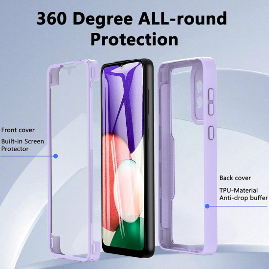 Techsuit ColorVerse 360 Series + Screen Protector Honor Magic8 Lite Pink Techsuit ColorVerse 360 Series + Screen Protector Honor Magic8 Lite Pink