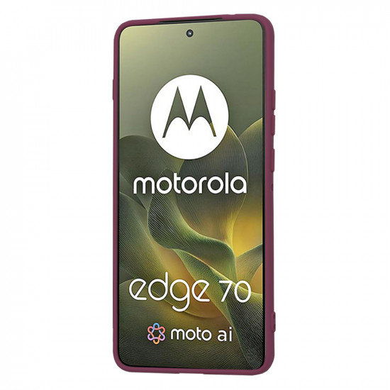 Techsuit SoftFlex Motorola Edge 70 Plum Red Techsuit SoftFlex Motorola Edge 70 Plum Red