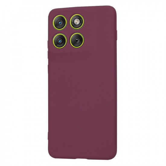 Techsuit SoftFlex Motorola Edge 70 Plum Red Techsuit SoftFlex Motorola Edge 70 Plum Red