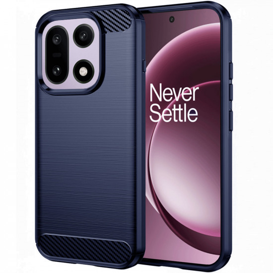 Techsuit Carbon Silicone OnePlus 15 Blue