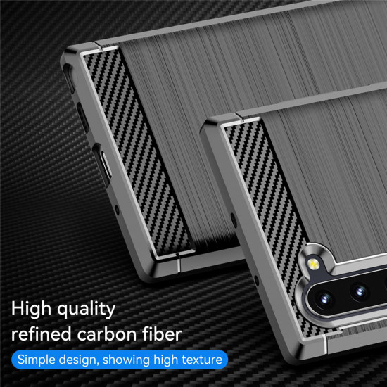 Techsuit Carbon Silicone OnePlus 15 Blue