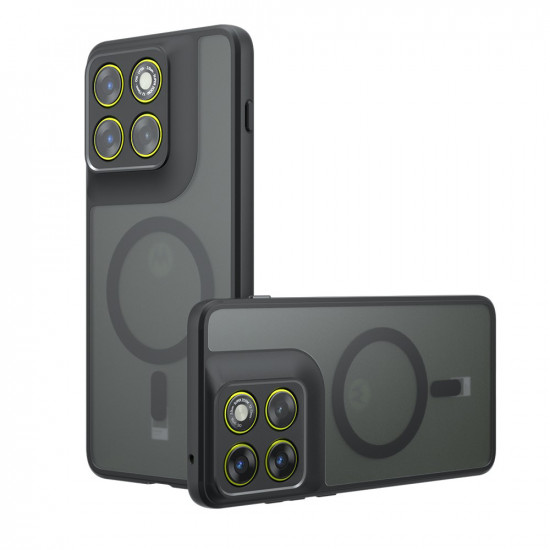 Techsuit PureFrost MagSafe Motorola Edge 70 Frosted Black