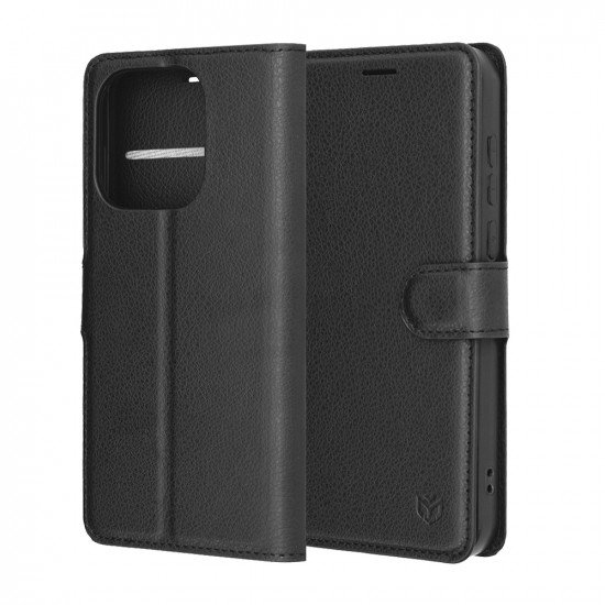 Techsuit Leather Folio OnePlus 15 Black