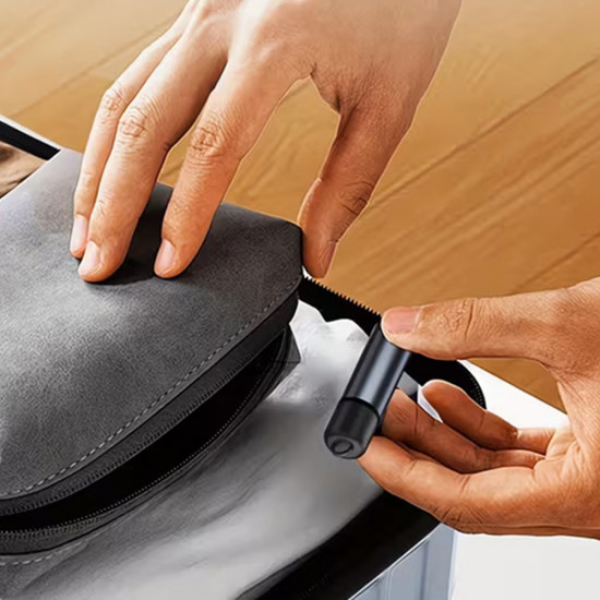 Techsuit Mini Cigarette Lighter SmokeX (ML1) Type C, 6W, Aluminum Alloy, Portable Gray