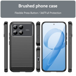 Techsuit Carbon Silicone Xiaomi Poco F8 Pro Black