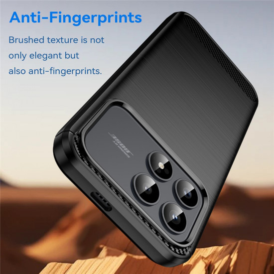 Techsuit Carbon Silicone Xiaomi Poco F8 Pro Black