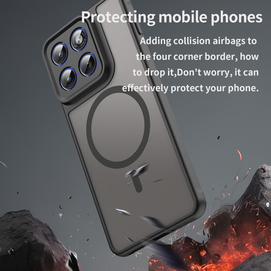 Techsuit HaloFrost II MagSafe Motorola Edge 70 Black Techsuit HaloFrost II MagSafe Motorola Edge 70 Black