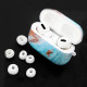 Techsuit (3 pack) Replacement Ear Tips AirVibe (ET2) for Apple AirPods Pro 3, Premium Silicone XS, S, L Sizes White Techsuit (3 pack) Replacement Ear Tips AirVibe (ET2) for Apple AirPods Pro 3, Premium Silicone XS, S, L Sizes White