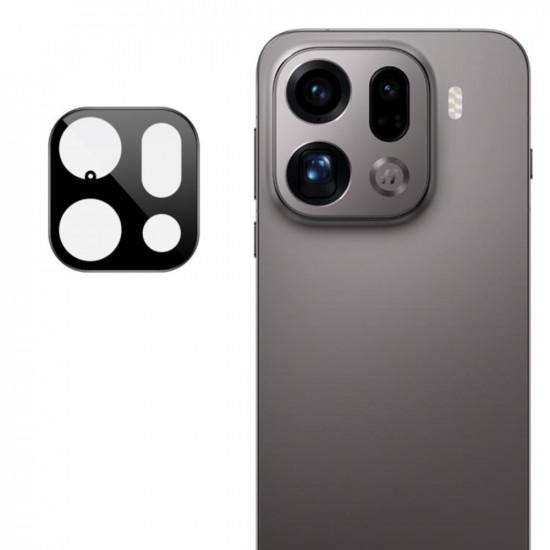 Techsuit Full Camera Glass Oppo Find X9 Pro Black Techsuit Full Camera Glass Oppo Find X9 Pro Black