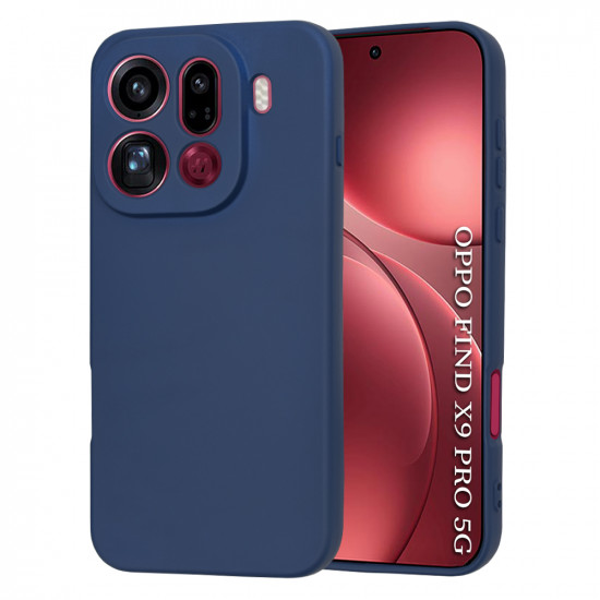 Techsuit SoftFlex Oppo Find X9 Pro Navy Blue Techsuit SoftFlex Oppo Find X9 Pro Navy Blue
