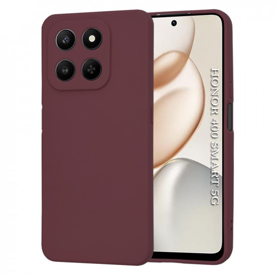 Techsuit SoftFlex Honor 400 Smart 5G / 400 Smart 4G / X7d 4G Plum Red
