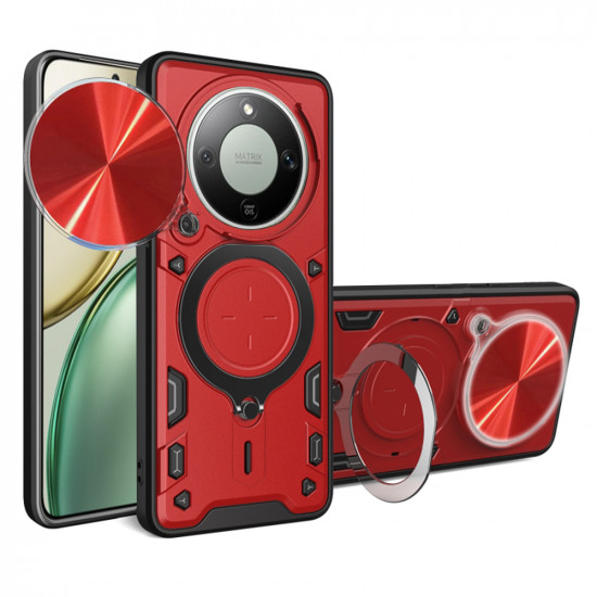 Techsuit CamGuard Pro Honor Magic8 Lite Red Techsuit CamGuard Pro Honor Magic8 Lite Red