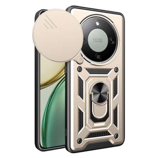Techsuit CamShield Series Honor Magic8 Lite Gold Techsuit CamShield Series Honor Magic8 Lite Gold