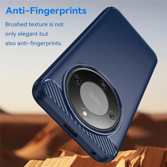 Techsuit Carbon Silicone Honor Magic8 Lite Blue