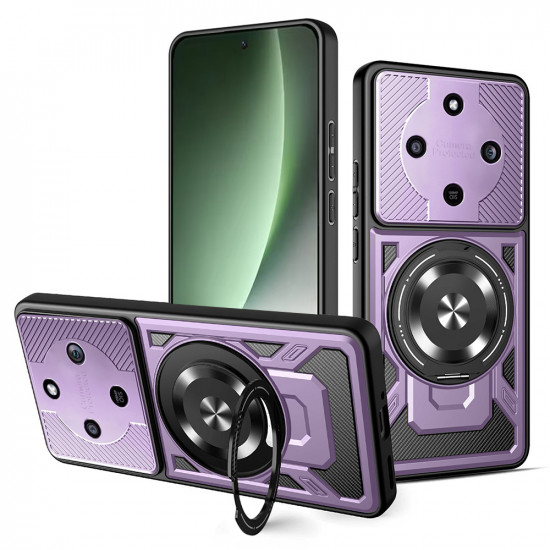 Techsuit RuggedCam Honor Magic8 Lite Purple