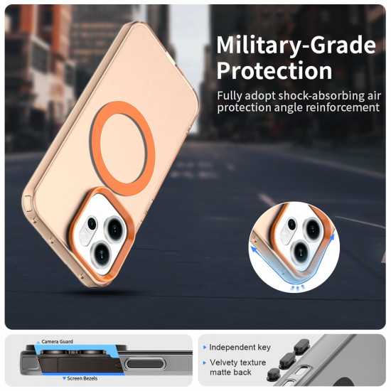 Techsuit CandyCase MagSafe Oppo Reno14 Orange