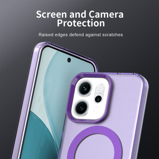 Techsuit CandyCase MagSafe Oppo Reno14 Purple