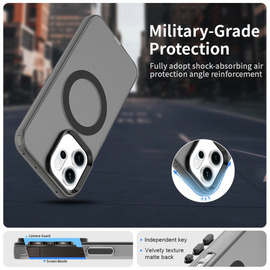 Techsuit CandyCase MagSafe Oppo Reno14 Black