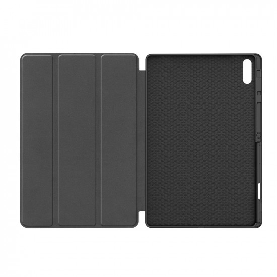 Techsuit Flex Trifold (with Pencil Holder) Samsung Galaxy Tab S11 Ultra Dark Blue