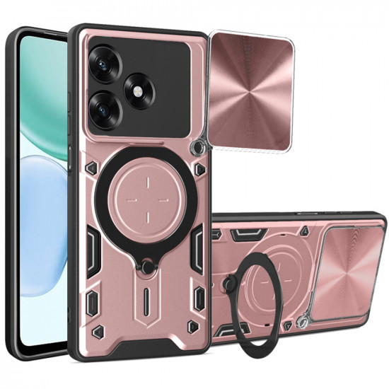 Techsuit CamGuard Pro Honor X5c Plus Rose Gold