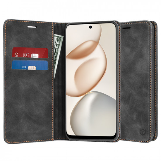 Techsuit Confy Cover Honor 400 Smart 5G / 400 Smart 4G / X7d 4G Black