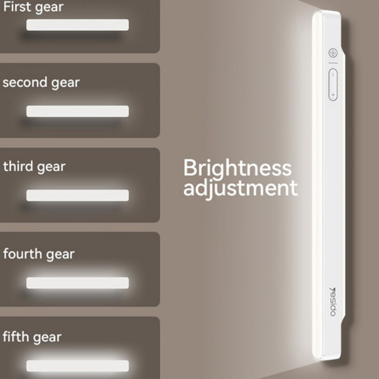 Yesido Wireless Reading Light (DH11) Type C, 3600mAh, Multi Angle Adjustable, 5 Levels of Brightness White