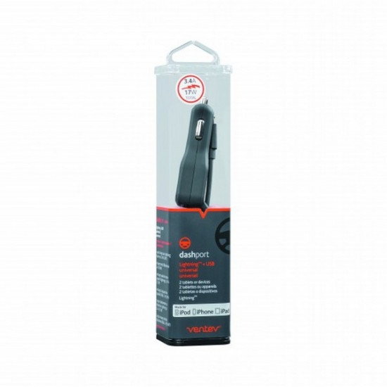 Ventev lightning car charger 3.4A r2340c 29429