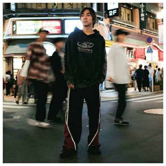 Skinarma sweatshirt Vulcan XL black/black