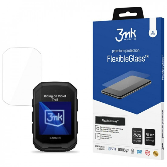 3MK FlexibleGlass Hybrid Glass for Garmin Edge MTB