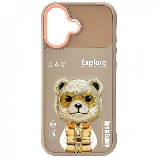 Nimmy Cool&Cute 2.0 Bear Case for iPhone 17 Beige Nimmy Cool&Cute 2.0 Bear Case for iPhone 17 Beige