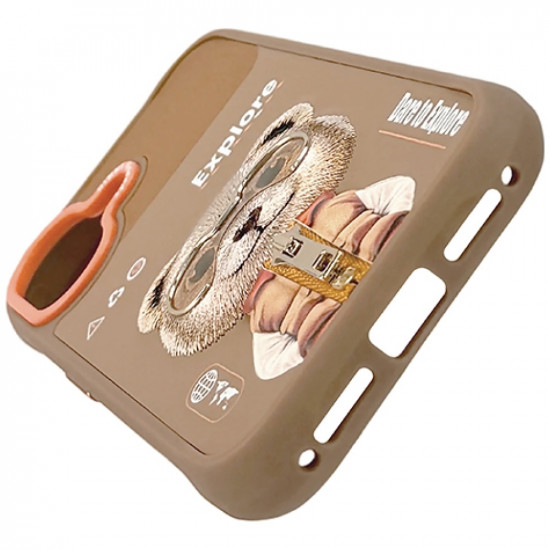 Nimmy Cool&Cute 2.0 Bear Case for iPhone 17 Beige Nimmy Cool&Cute 2.0 Bear Case for iPhone 17 Beige