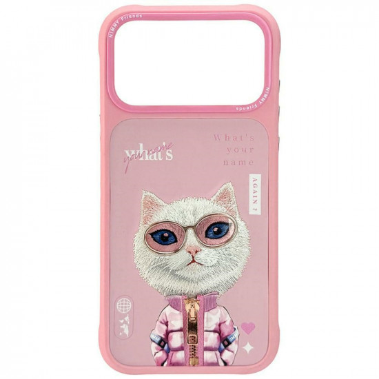 Nimmy Cool&amp;Cute 2.0 Cat Case for iPhone 17 Pro Max Pink
