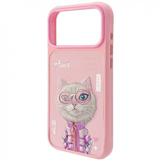 Nimmy Cool&amp;Cute 2.0 Cat Case for iPhone 17 Pro Max Pink