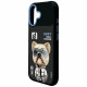 Nimmy Cool&amp;Cute 2.0 Dog Case for iPhone 17 Black