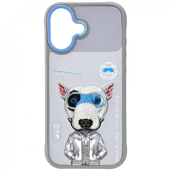 Nimmy Cool&amp;Cute 2.0 Dog Case for iPhone 17 Gray