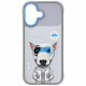 Nimmy Cool&amp;Cute 2.0 Dog Case for iPhone 17 Gray
